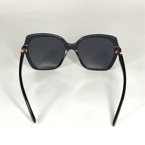Jimmy Choo Sunglasses MANON GS 807 IR Black Oversized Swarovski Crystal NEW - Picture 9 of 16